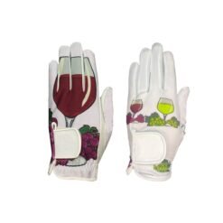 Professional cabretta leather golf gloves with enhanced grip design and breathable flexible construction for improved performance and comfort