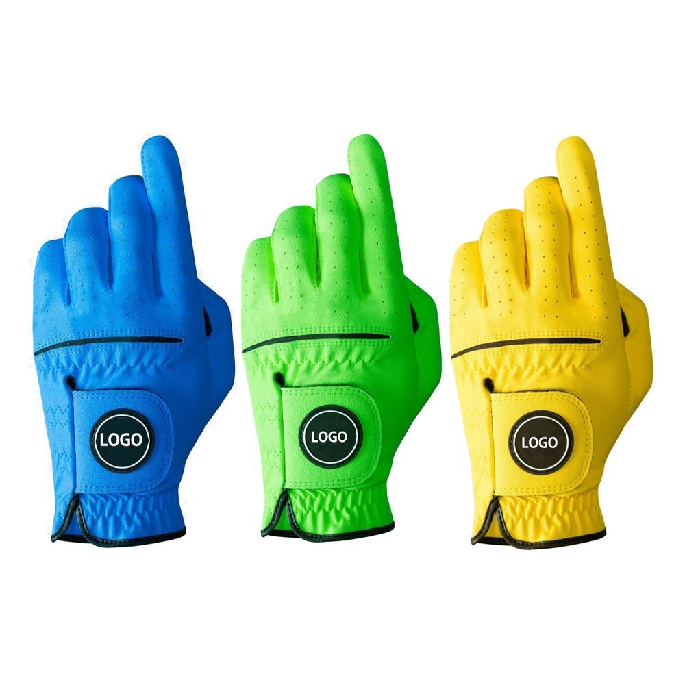 Factory Design Waterproof Ladies Left Hand Cabretta Leather Golf Practice Gloves – With Ball Marker & Tee Holder - Image 2