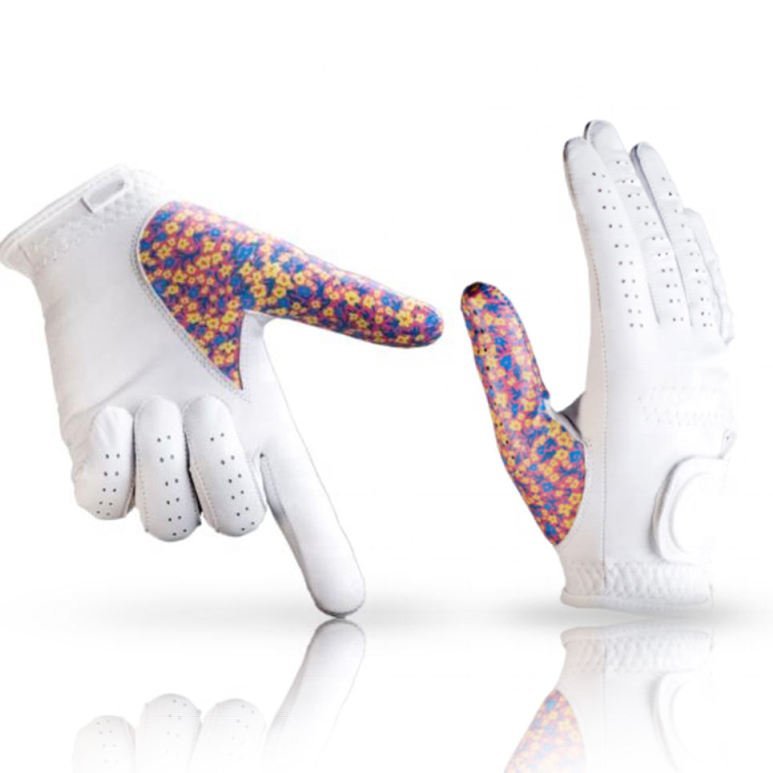 Factory-Made Cabretta Leather Golf Gloves – Full Finger Breathable Non-Slip Outdoor Customized Logo Men's Best-Selling Gloves - Image 4