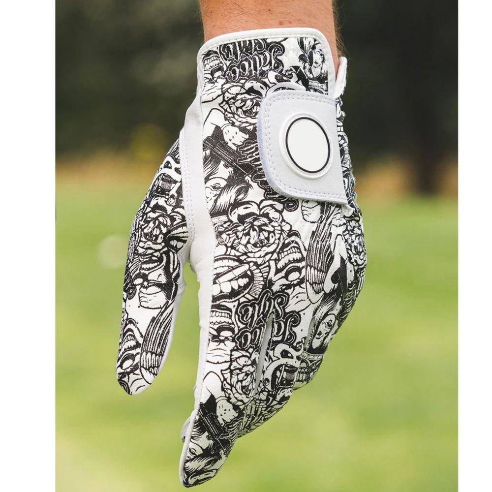Genuine Cabretta Leather Golf Gloves – Custom Logo Print, Adjustable Wrist Strap, Available for Left and Right Hand - Image 5