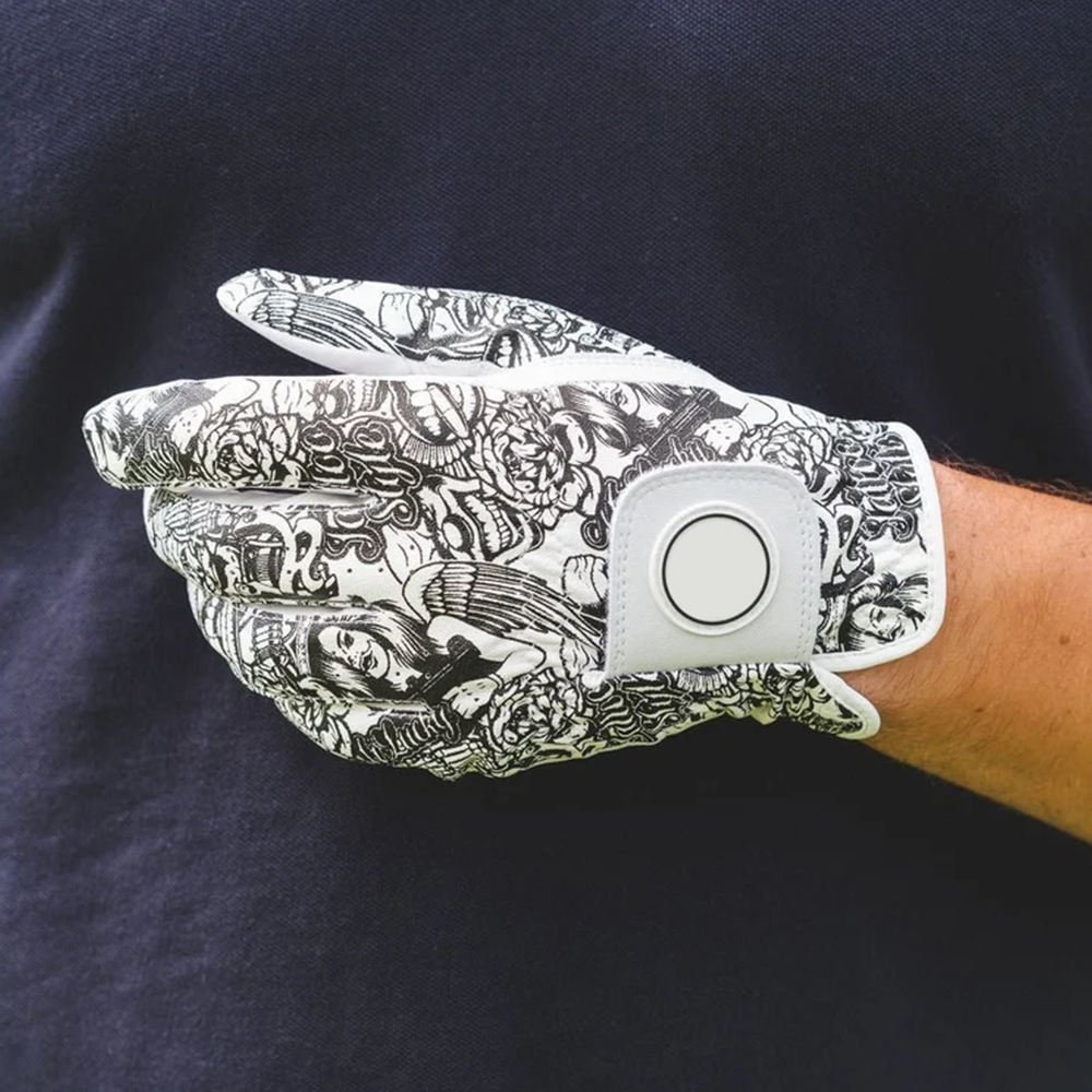 Genuine Cabretta Leather Golf Gloves – Custom Logo Print, Adjustable Wrist Strap, Available for Left and Right Hand - Image 6