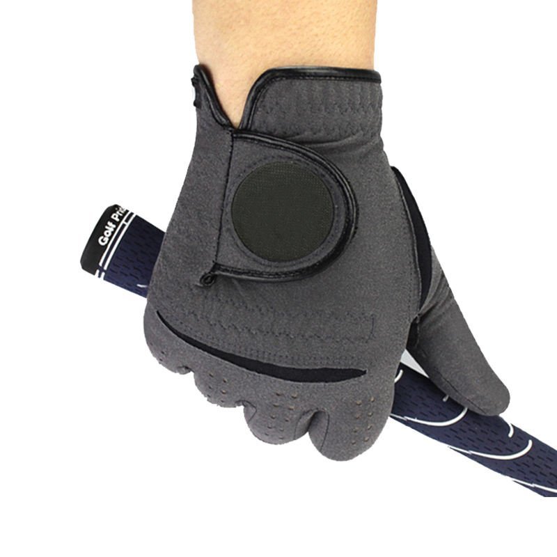 Genuine Cabretta Leather Golf Gloves for Men – Soft, Breathable, Adjustable Hook & Loop Closure for Left & Right Hand Use - Image 6
