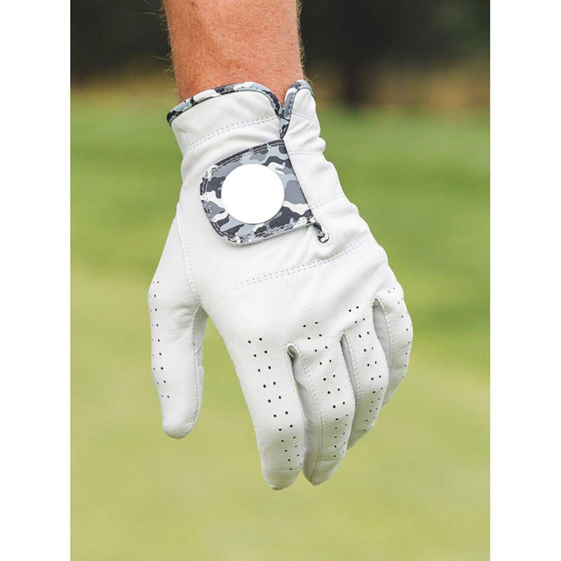 Professional Men’s Golf Gloves with Ball Marker – Soft Leather WeatherSof Grip Custom Logo Sports Gloves (Model 2) - Image 7