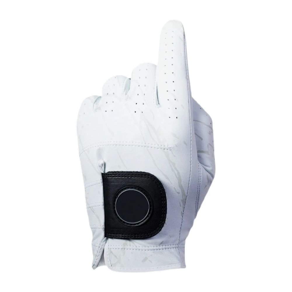 Professional Men’s Golf Gloves with Ball Marker – Soft Leather WeatherSof Grip Custom Logo Sports Gloves - Image 3