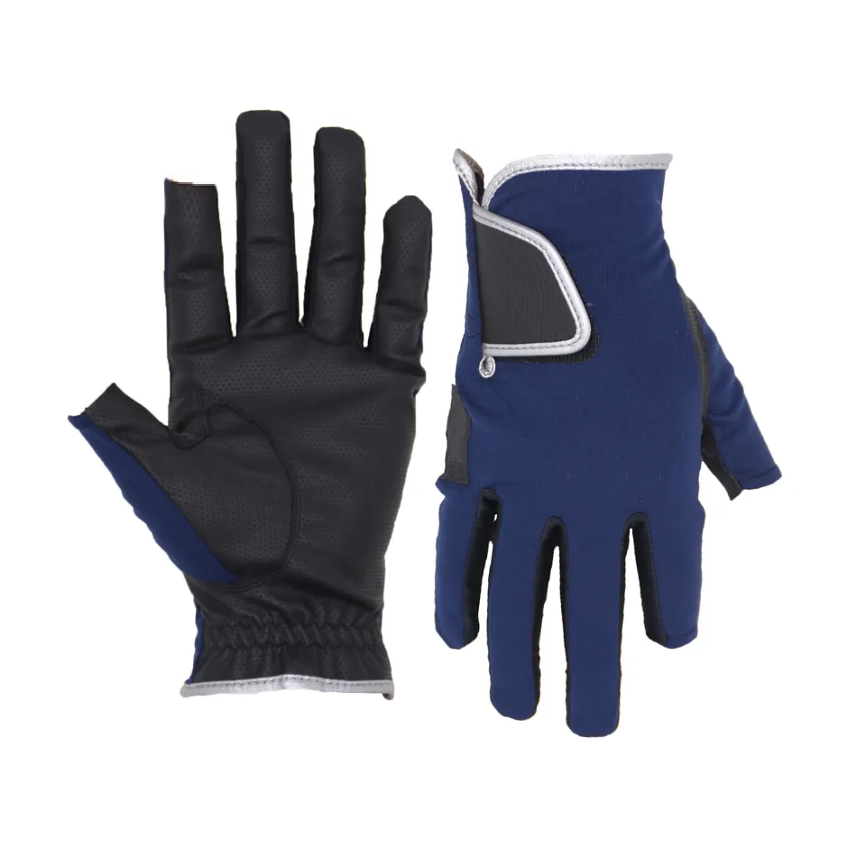 Cabretta Leather Golf Gloves for Men – Winter Warm, Breathable Full Finger Anti-Slip Adjustable Sports Gloves OEM Quality - Image 5