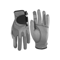 remium cabretta leather golf gloves for men with full-finger design, anti-slip grip enhancement, and adjustable wrist closure for secure fit during winter golf play