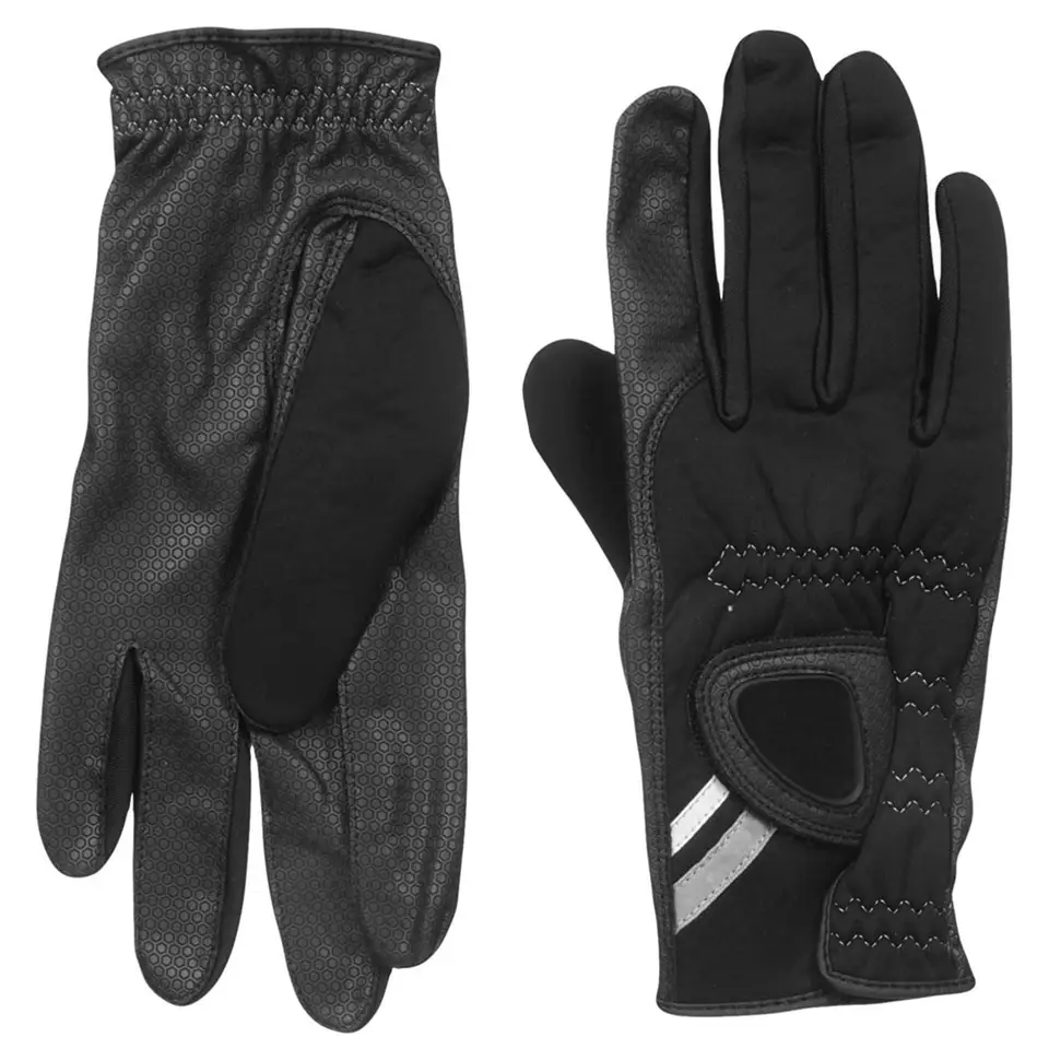 Cabretta Leather Golf Gloves for Men – Winter Warm, Breathable Full Finger Anti-Slip Adjustable Sports Gloves OEM Quality - Image 4