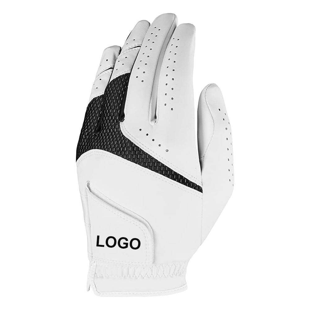 High Quality Custom Soft Cabretta Leather Golf Gloves – Left & Right Hand Men’s Performance Gloves - Image 2