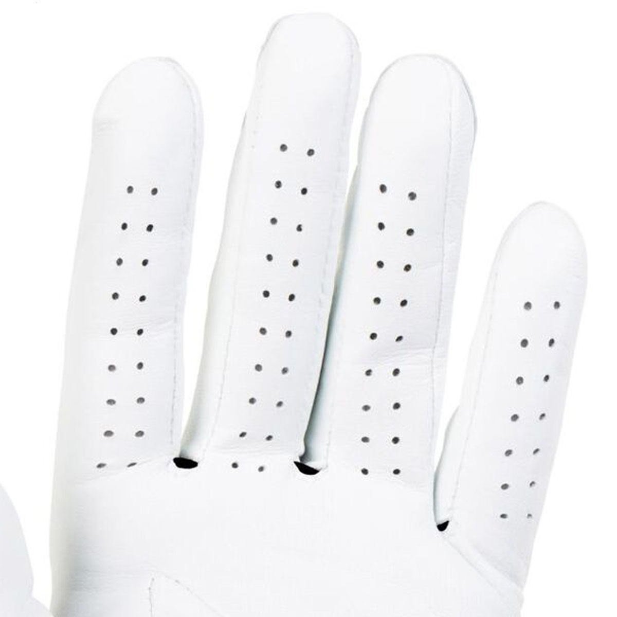 High Quality Custom Logo Leather Golf Grip Gloves – Pure Color Premium Performance Design - Image 2