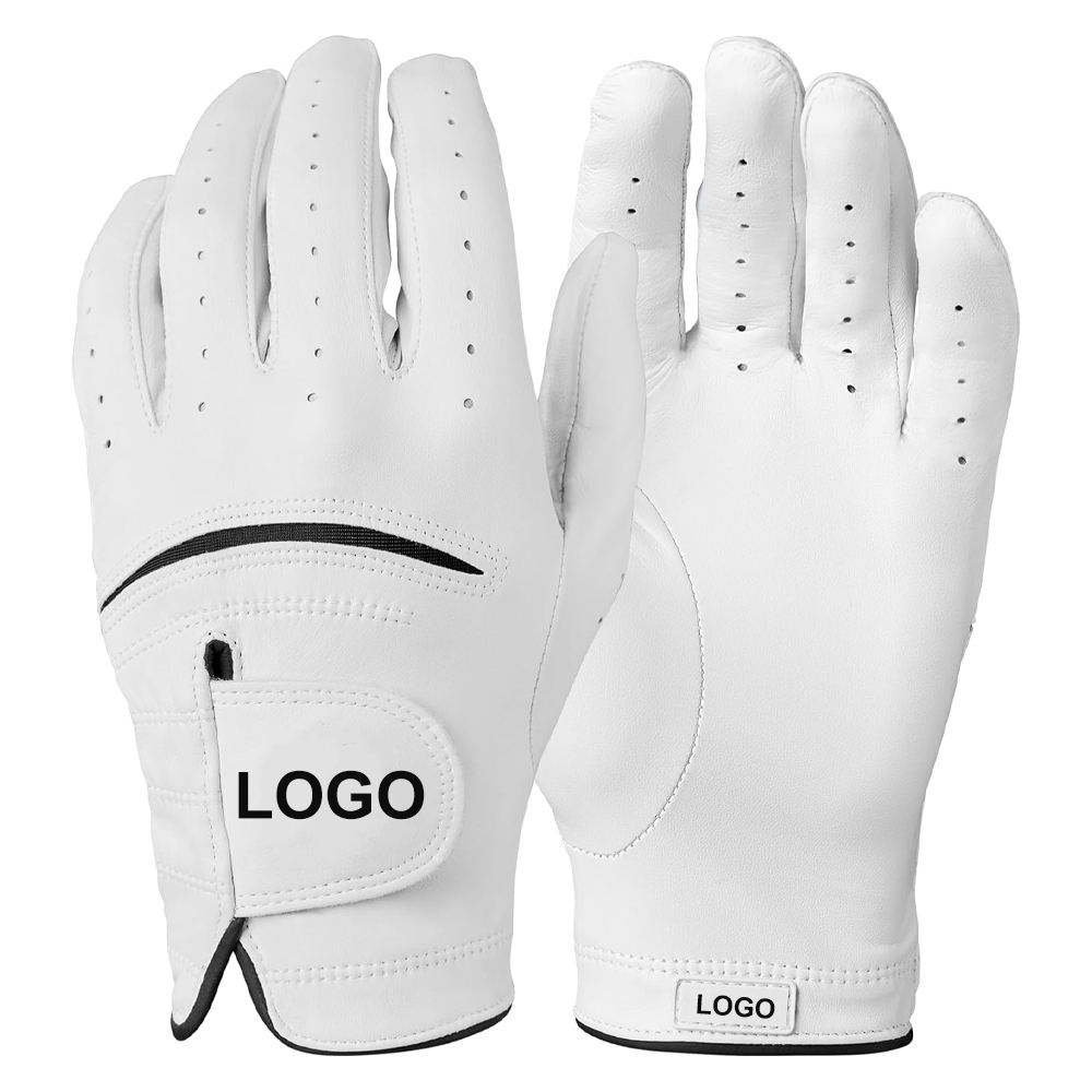 High Quality Left Hand Cabretta Leather Golf Glove with Custom Logo – Breathable Design - Image 4