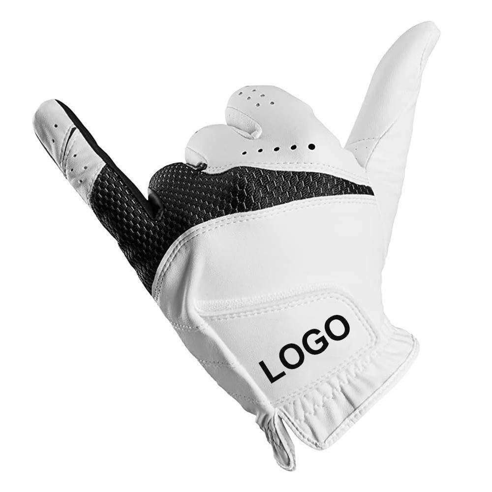 High Quality Left Hand Cabretta Leather Golf Glove with Custom Logo – Breathable Design - Image 5