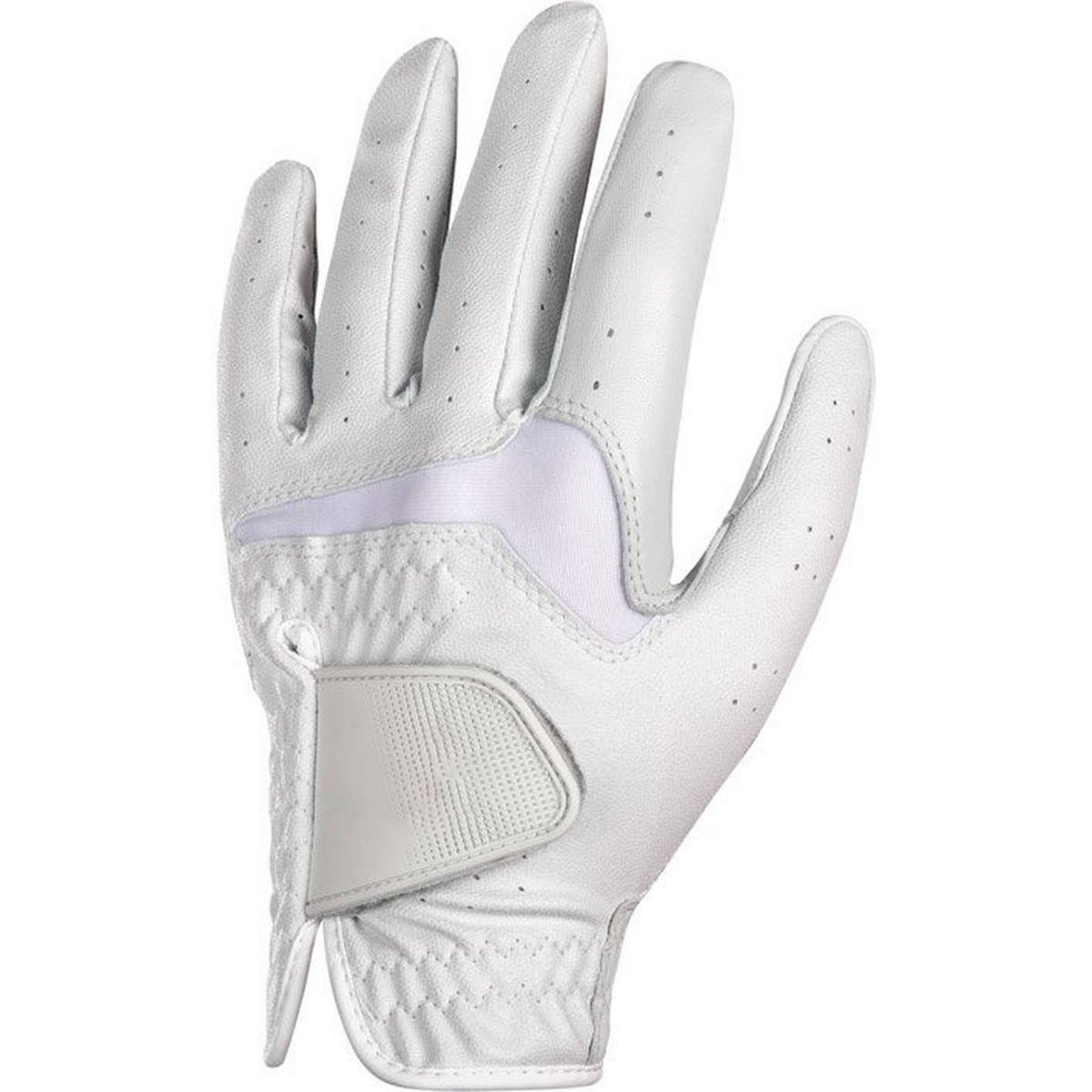 High-Quality White Cabretta Leather Palm Golf Gloves for Men with Custom Logo Packaging – Soft Sports Gloves OEM Sizes - Image 3