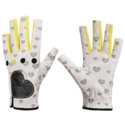 Men's cabretta leather golf glove right hand with soft super breathable grip for sports and casual use