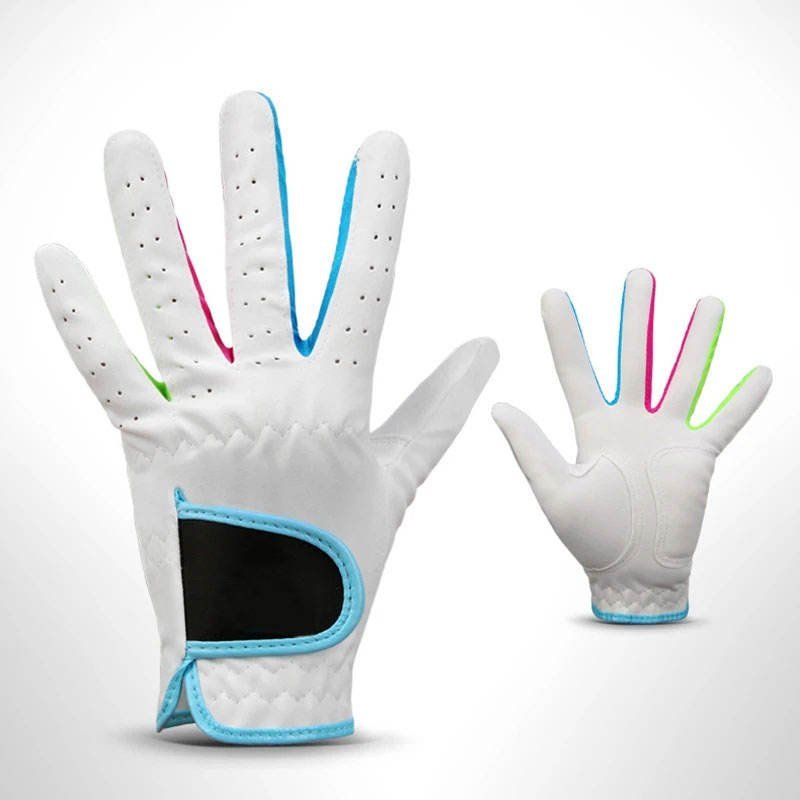 Hot Selling Breathable Sheepskin Men’s Golf Glove – Adjustable Wrist Strap, Full Finger, Custom Sizes, Multi-Color Outdoor Performance Golf Gloves - Image 5