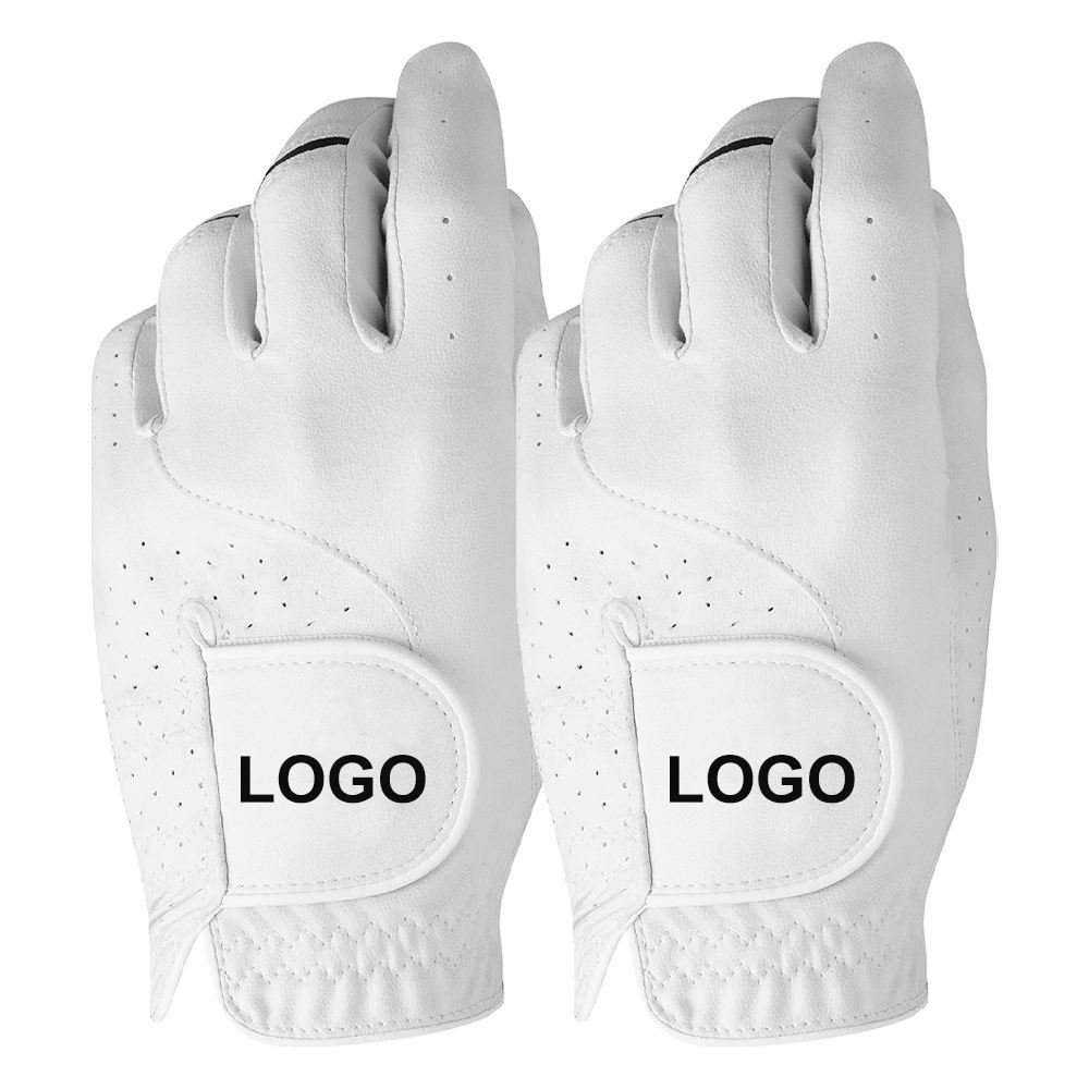 Hot Selling Custom Cabretta Leather Golf Gloves – Soft Full-Fit Logo Golf Gloves for Men & Women - Image 4