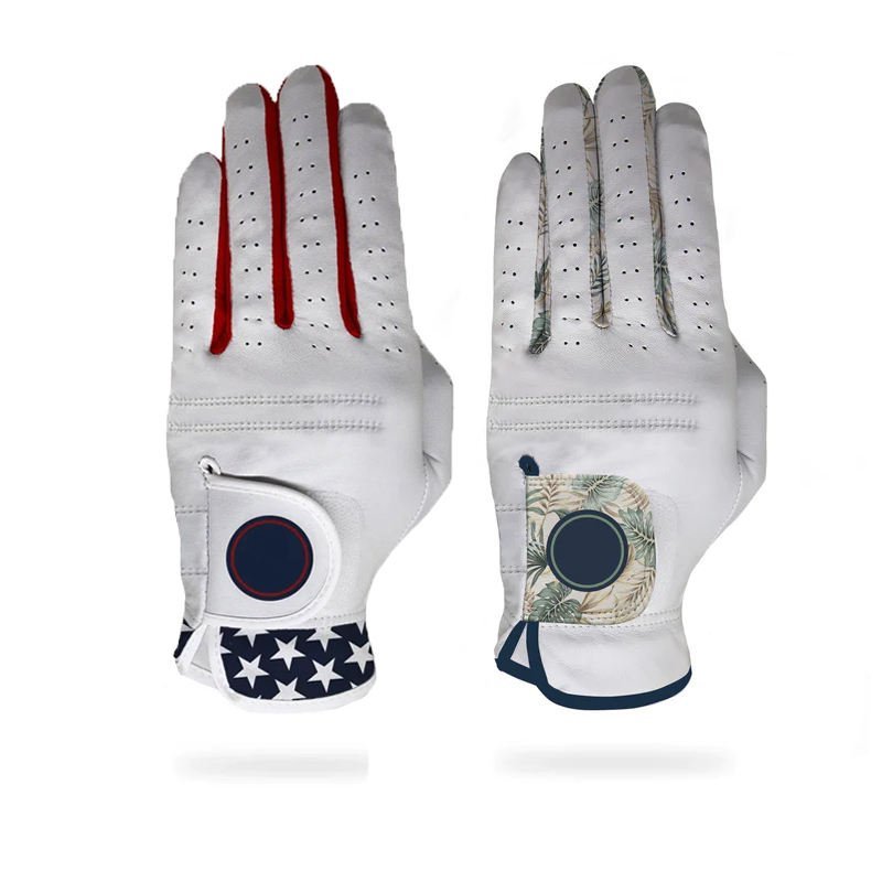 Hot Selling Left Hand Cabretta Leather Golf Glove – Soft, Flexible, Anti-Slip, Breathable Custom Fit - Image 5