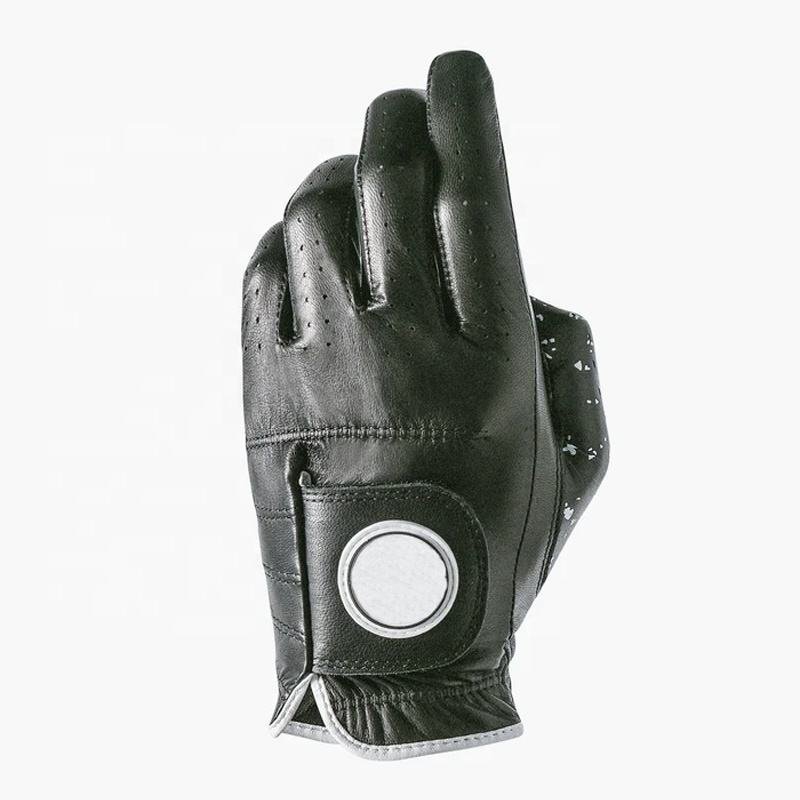 Hot Selling Left Hand Cabretta Leather Golf Glove – Soft, Flexible, Anti-Slip, Breathable Custom Fit - Image 2