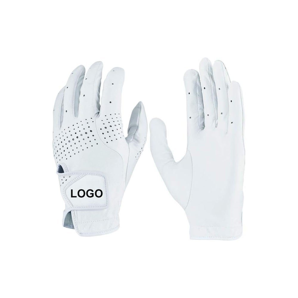 YOPRAL Golf Glove OEM Logo Soft Sheepskin Leather Anti Slip Grip Hybrid Left Hand Men Model YP-1201 - Image 3