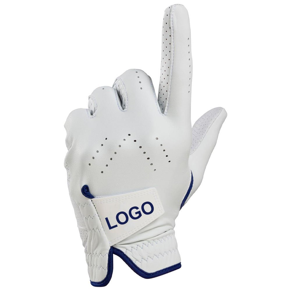 YOPRAL Golf Glove OEM Logo Soft Sheepskin Leather Anti Slip Grip Hybrid Left Hand Men Model YP-1201 - Image 2