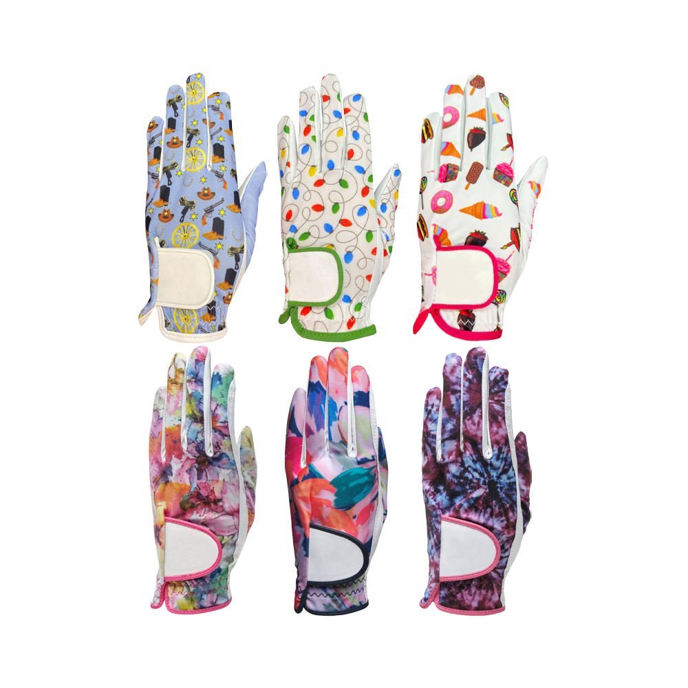 Custom Printed Camo Golf Gloves with Magnetic Ball Marker – Non-Slip Cabretta Sheepskin Leather Golf Gloves - Image 4
