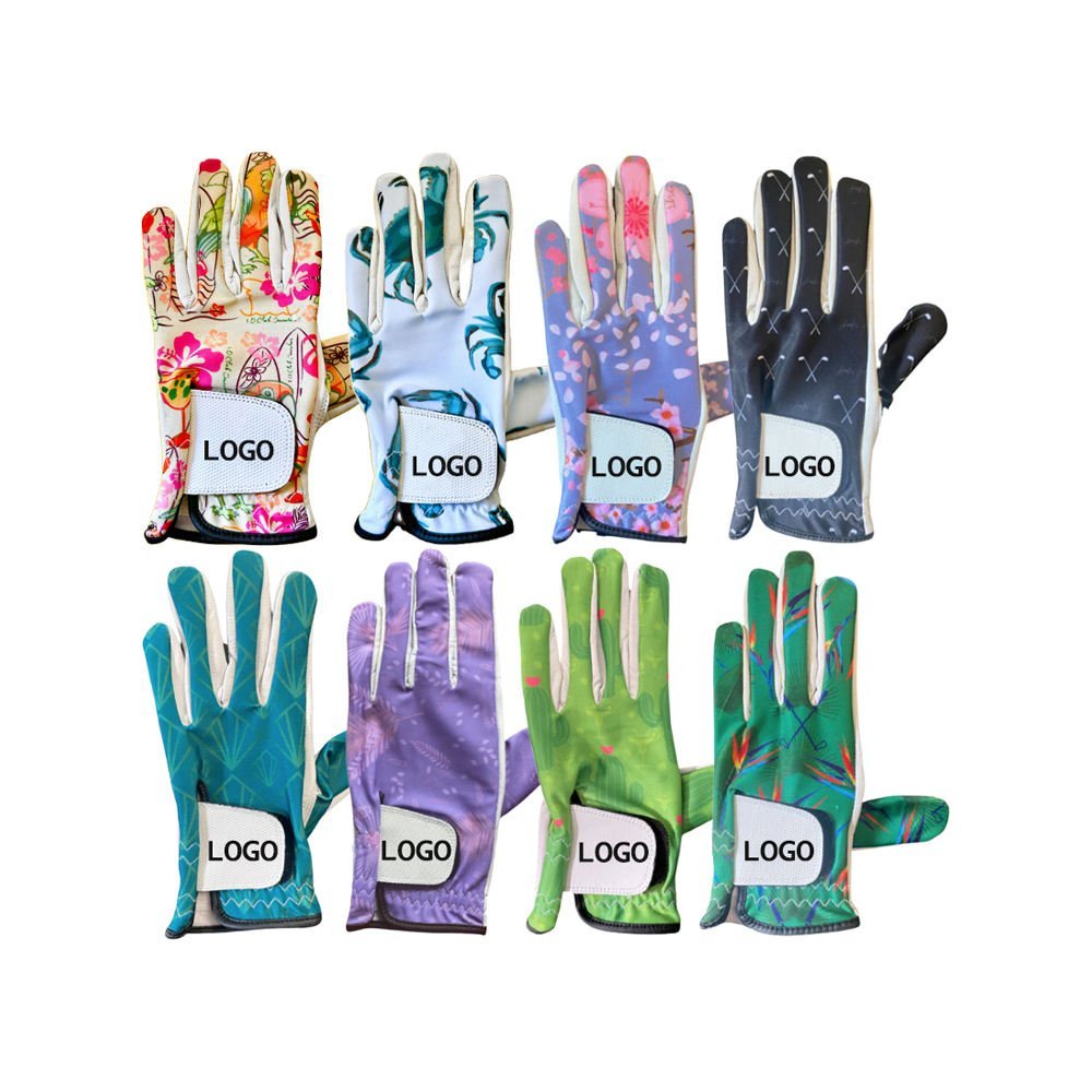 Premium Manufacturer Ladies Custom Printed Cabretta Leather Golf Gloves – High Performance Fit - Image 5