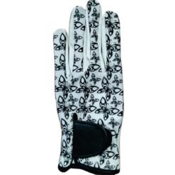 Premium left-hand genuine leather golf glove with superior grip and breathable construction for professional golfers