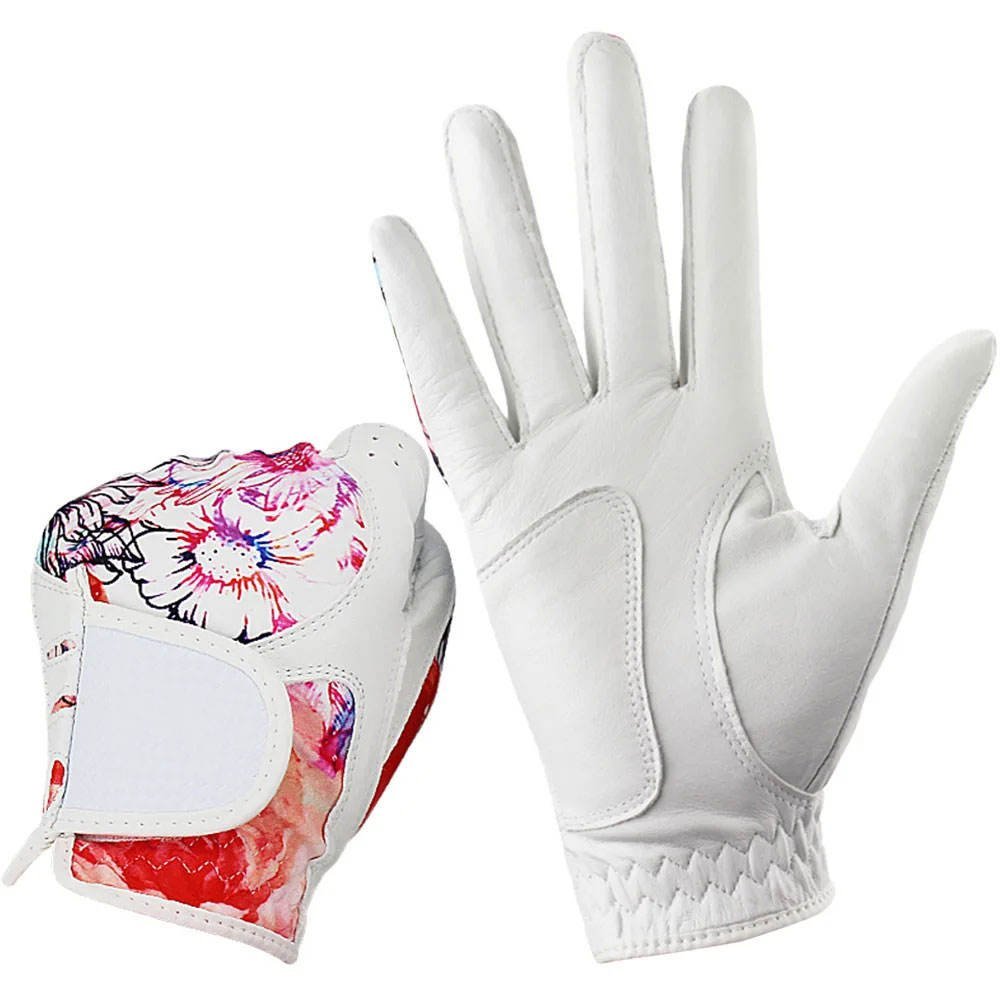 Men’s Left Hand Cabretta Leather Golf Gloves – Durable, Breathable & Stable Grip with Hook & Loop Closure for Sports Use - Image 2