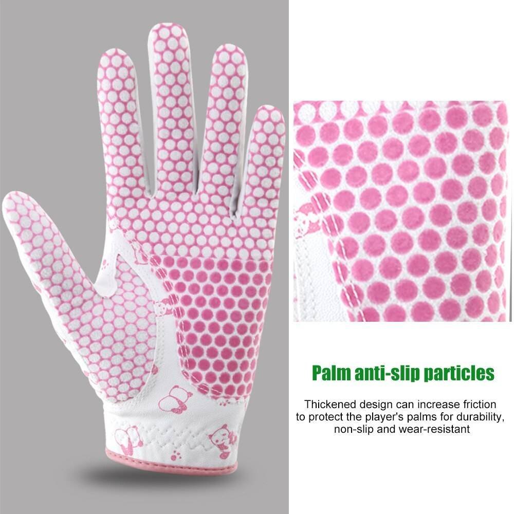 Men’s High Quality Custom Cabretta Leather Golf Gloves Breathable All Weather Hand Grip Quick Dry Right Hand Sports Gloves - Image 7