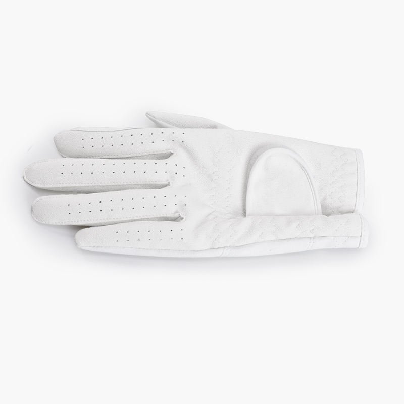 Men’s Premium Cabretta Leather Golf Gloves – Soft Breathable Lamb Sheepskin White Left & Right Hand Sports Gloves - Image 4