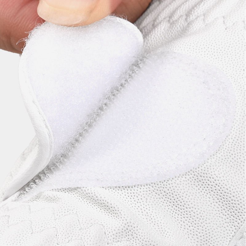 Men’s Premium Cabretta Leather Golf Gloves – Soft Breathable Lamb Sheepskin White Left & Right Hand Sports Gloves - Image 3