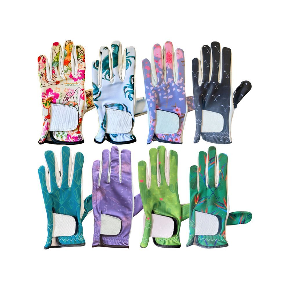 OEM Custom Cabretta Leather Men’s Left Hand Golf Gloves – Printable High Quality Golf Glove - Image 3