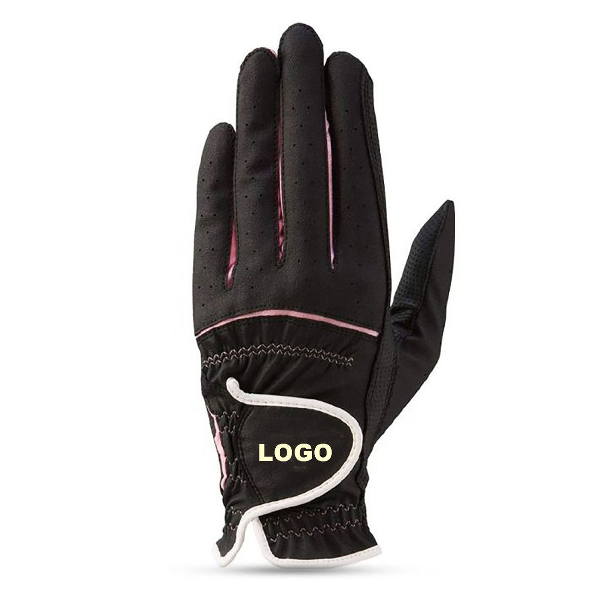 OEM Factory Personalized Cabretta Leather Golf Gloves for Men – Left & Right Hand Branding Retail Quality Gloves - Image 3