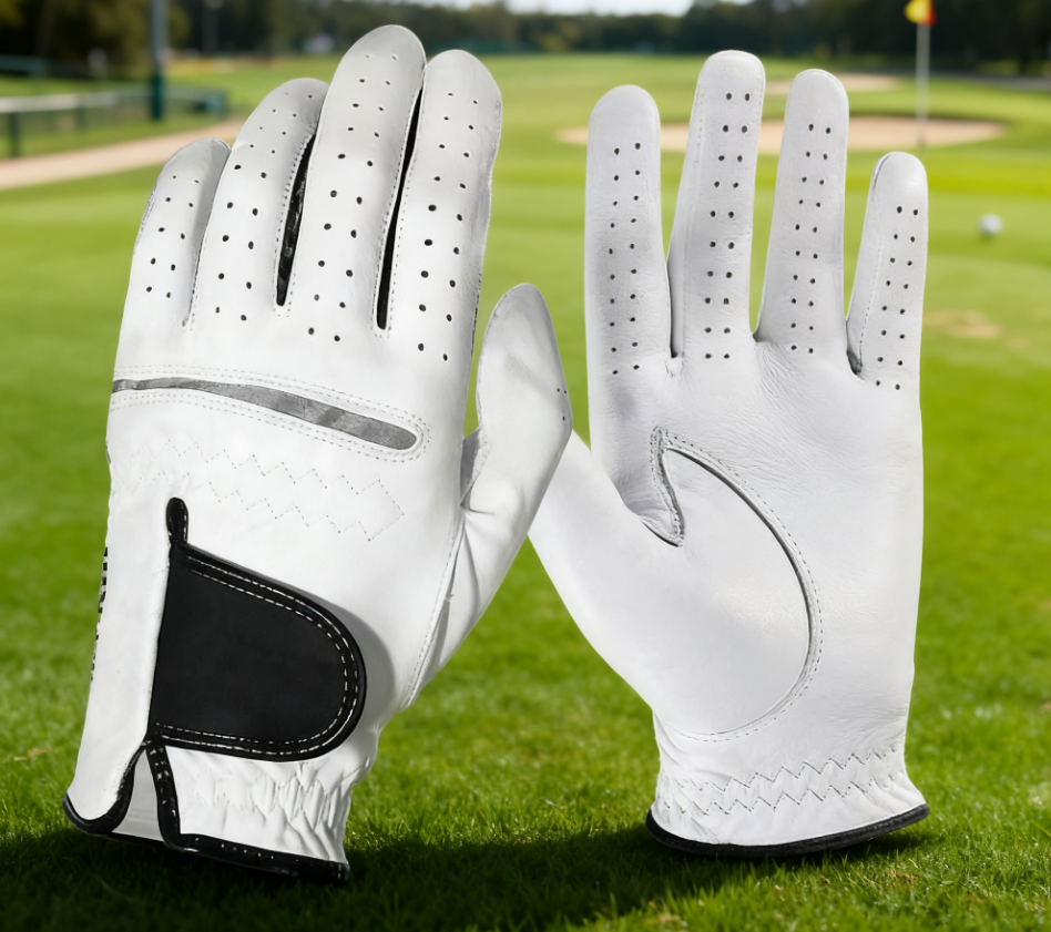 Wholesale Darib Impex Golf Gloves – High Quality Sheepskin Microfiber Breathable Durable Non-Slip Full Finger Outdoor Gloves - Image 2