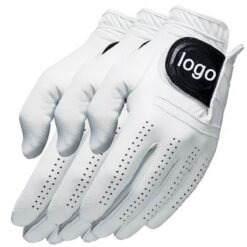 Premium Cabretta Leather Golf Gloves for Men – Adjustable Wrist Strap, Durable Hook & Loop Closure with Superior Comfort