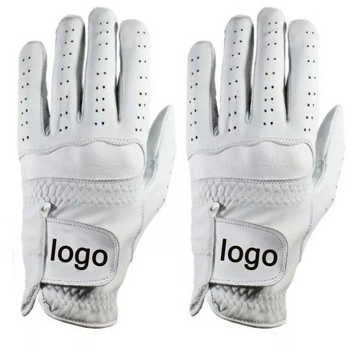 Premium Cabretta Leather Golf Gloves for Men – Adjustable Wrist Strap, Durable Hook & Loop Closure with Superior Comfort - Image 2