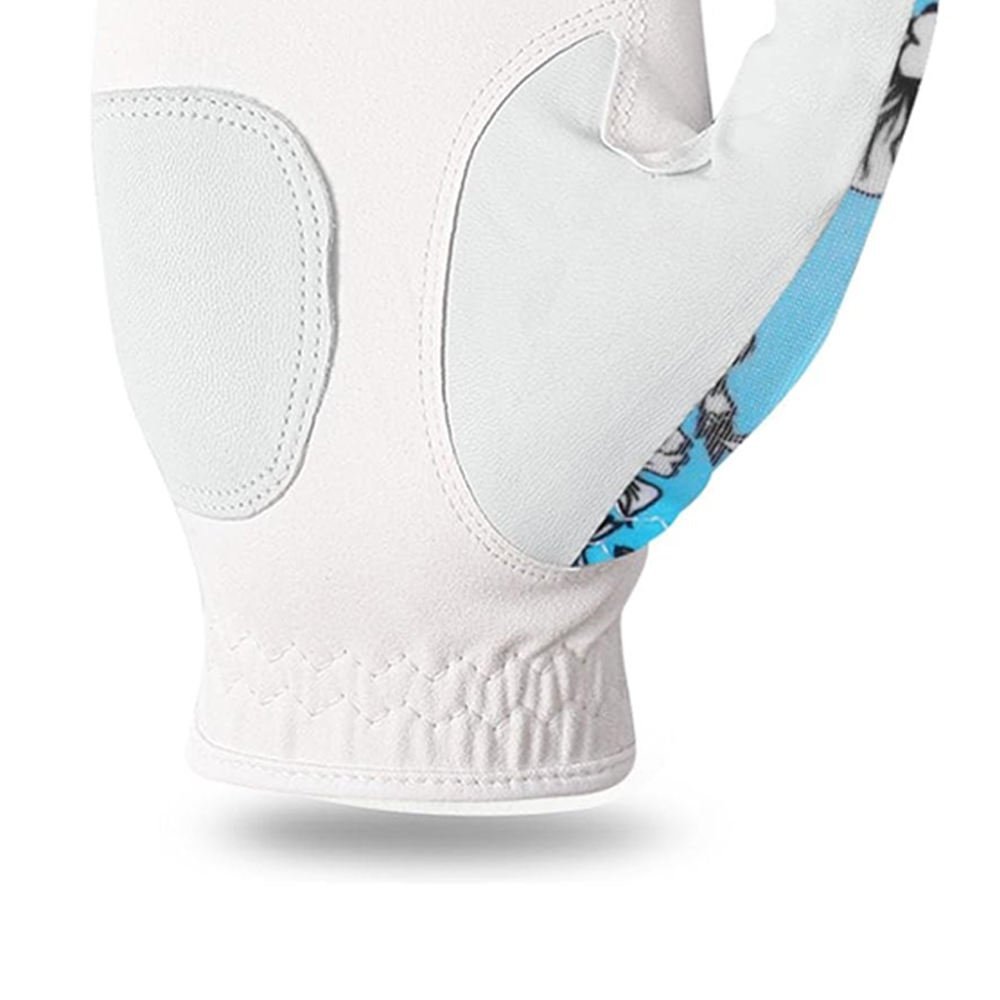 OEM Custom Printed Men’s Golf Gloves – New Design Sheepskin Full Finger Gloves with Hook & Loop Adjustable Closure - Image 4