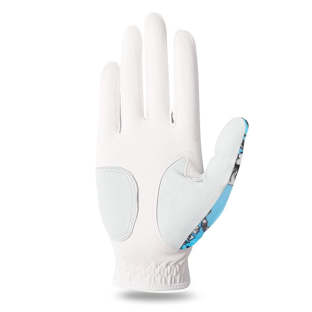 OEM Custom Printed Men’s Golf Gloves – New Design Sheepskin Full Finger Gloves with Hook & Loop Adjustable Closure - Image 3