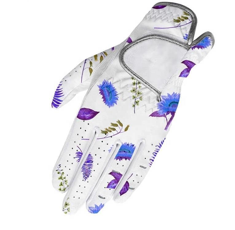Professional Men’s Golf Gloves – Custom Fit Cabretta Leather, Anti-Slip Palm with Hook & Loop Adjustable Wrist Closure - Image 3
