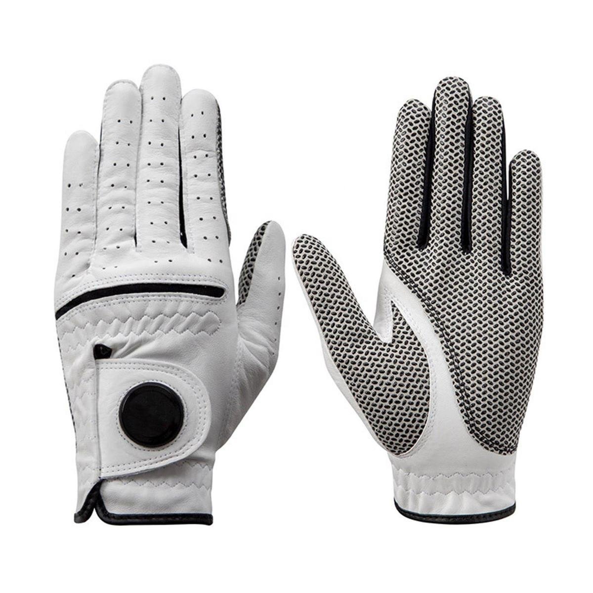 Professional Grade Cabretta Leather Golf Gloves – Durable, Breathable, Soft Design with Custom Logo Option - Image 4