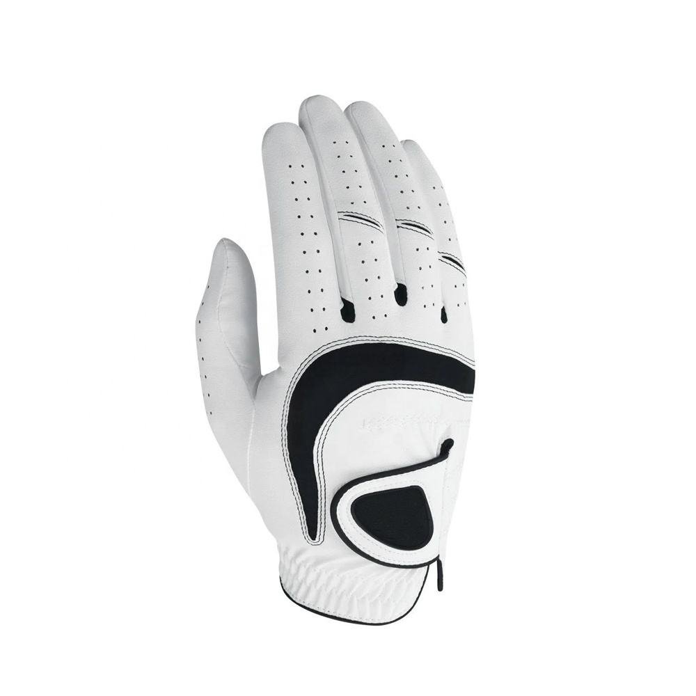 Professional Grade Cabretta Leather Golf Gloves with Enhanced Grip Breathable Soft Custom Fit for Competition - Image 2