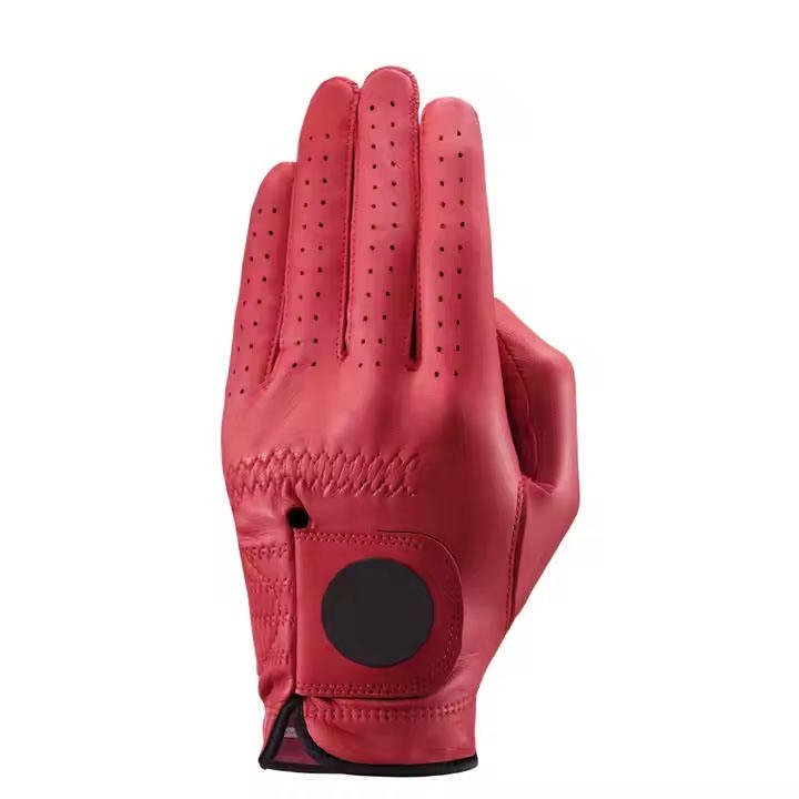 Soft & Breathable Indonesian Cabretta Leather Golf Gloves with Velcro Strap for Men & Women (Left Hand Use) - Image 4