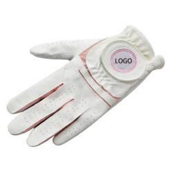 Superior Quality Men’s Cabretta Leather Golf Gloves – Durable Sheepskin Design, Factory Hot Sale Premium Sports Gloves