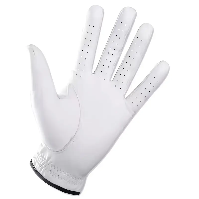 Wholesale Real Cabretta Leather Golf Gloves – Breathable Left Hand Custom Golf Glove (Unisex) - Image 3