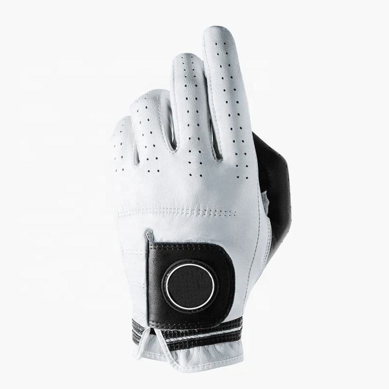 Wholesale Yopral Golf Gloves for Men & Women – Single Piece Cabretta Leather, Breathable Anti-Slip Custom Size - Image 2