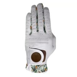 Professional golf gloves with reinforced cabretta leather palm and anti-slip grip technology, custom-made for wholesale and OEM manufacturing