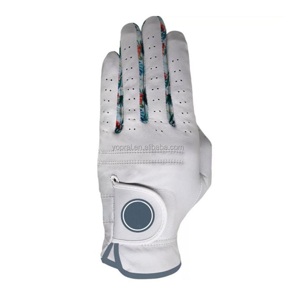 YOPRAL Professional Golf Gloves Reinforced Palm Cabretta Leather Anti Slip Breathable Custom Size OEM ODM - Image 2